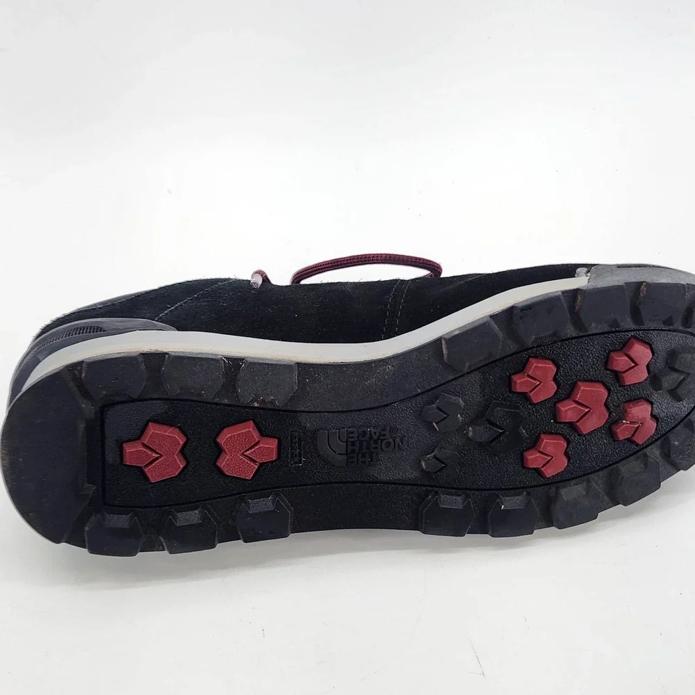 The North Face Hiking Shoes Men's 10 HydroSeal Ortholite Black Red Trail